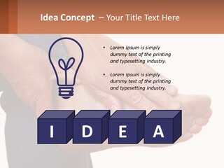 Cutout Sole Sprain PowerPoint Template