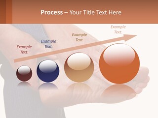 Cutout Sole Sprain PowerPoint Template