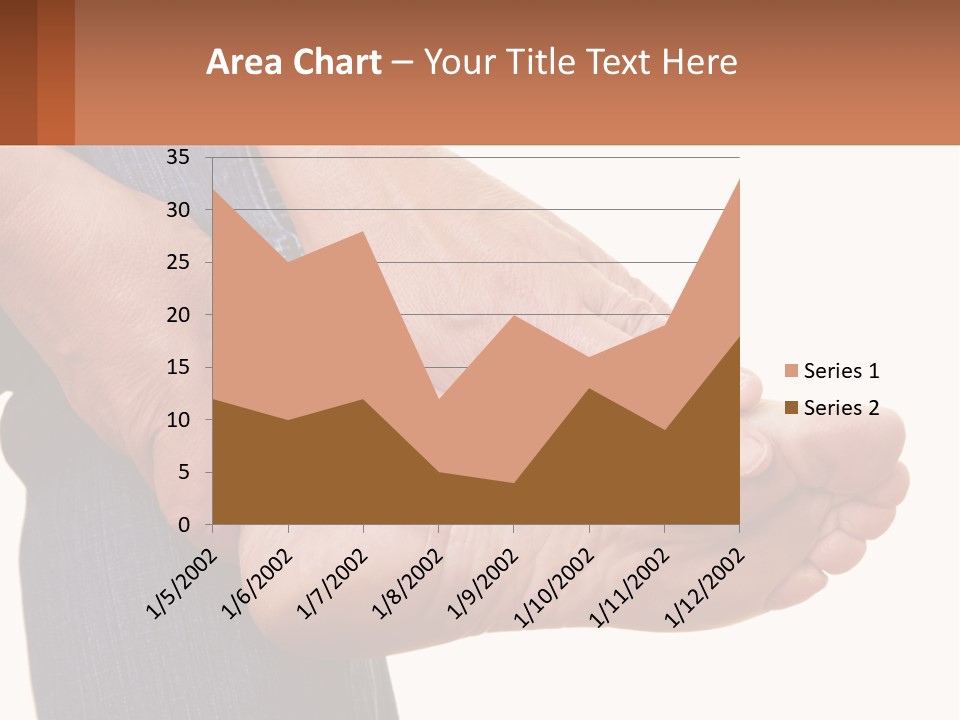 Cutout Sole Sprain PowerPoint Template