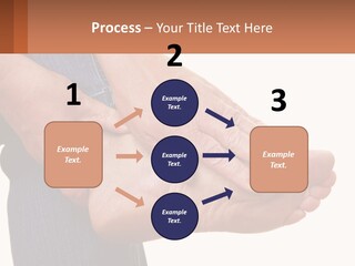Cutout Sole Sprain PowerPoint Template