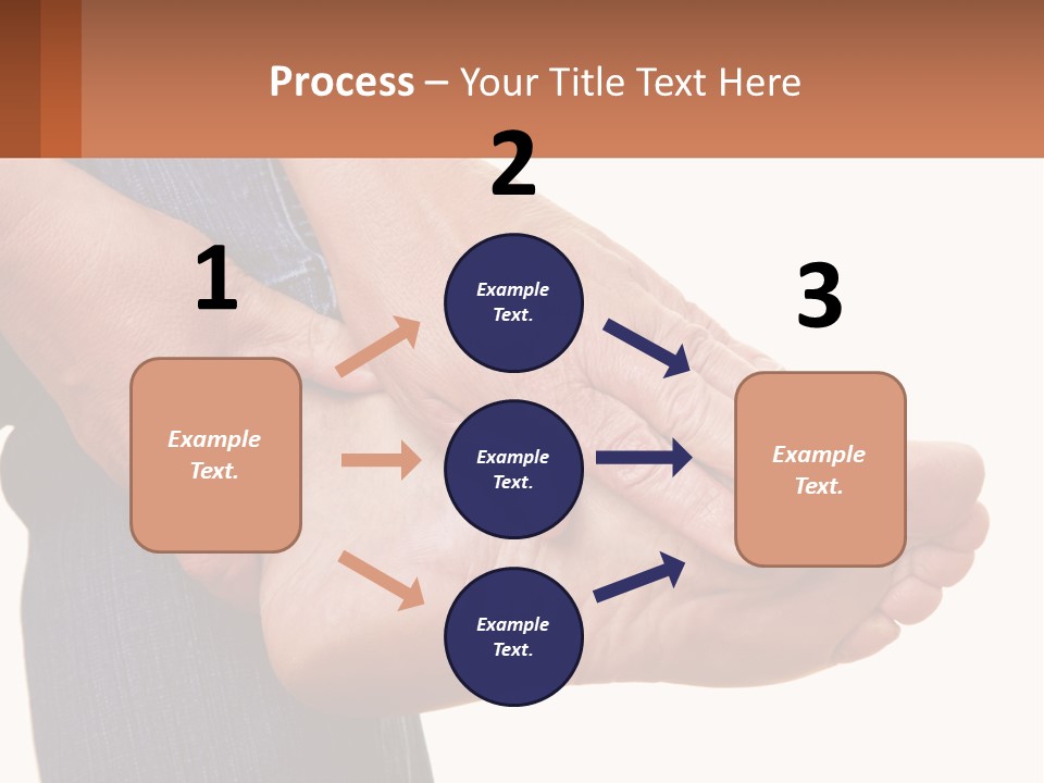 Cutout Sole Sprain PowerPoint Template