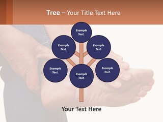 Cutout Sole Sprain PowerPoint Template