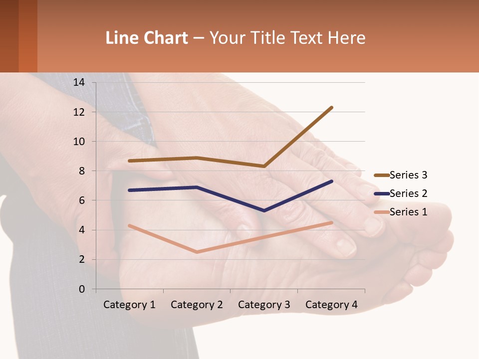 Cutout Sole Sprain PowerPoint Template