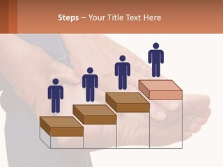 Cutout Sole Sprain PowerPoint Template