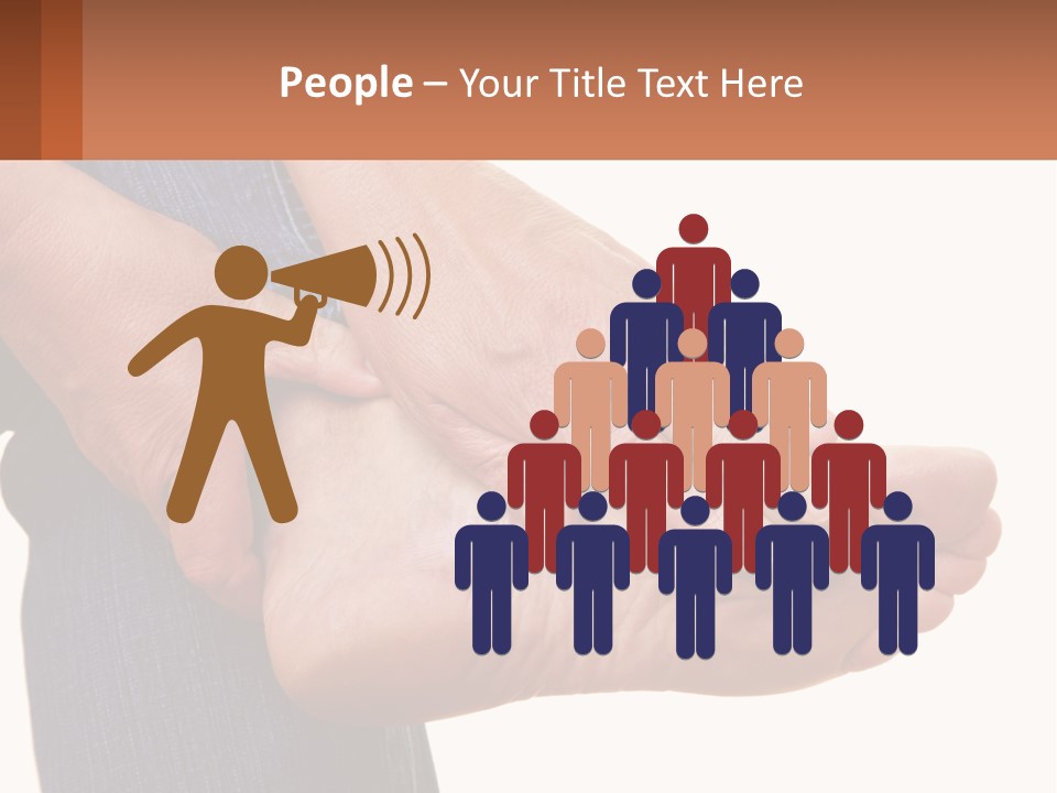 Cutout Sole Sprain PowerPoint Template