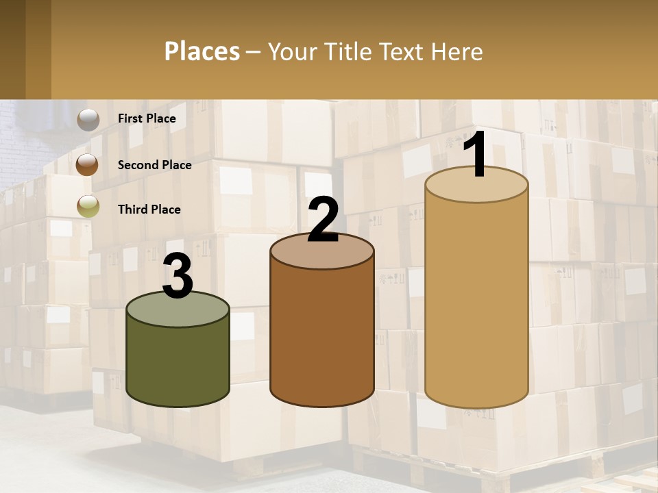 Box Industry Shipping PowerPoint Template