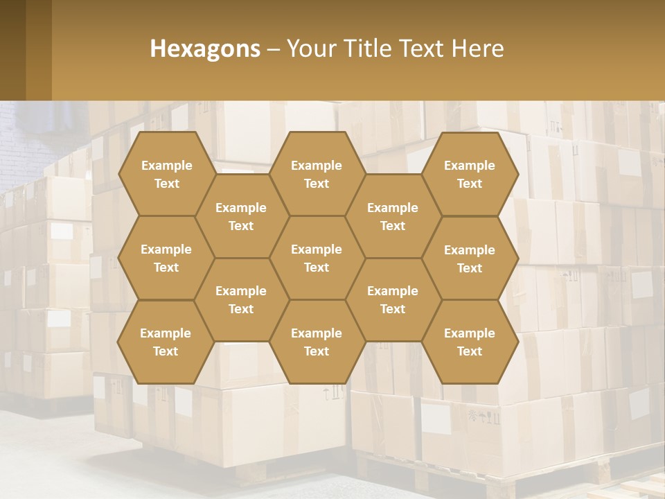 Box Industry Shipping PowerPoint Template