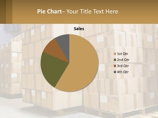 Box Industry Shipping PowerPoint Template