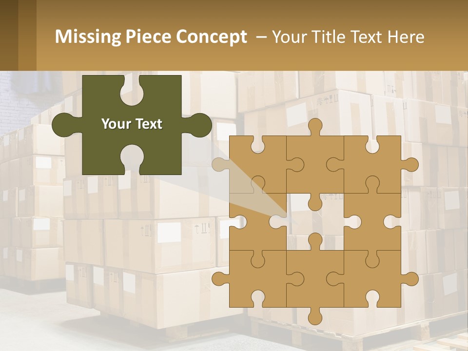 Box Industry Shipping PowerPoint Template