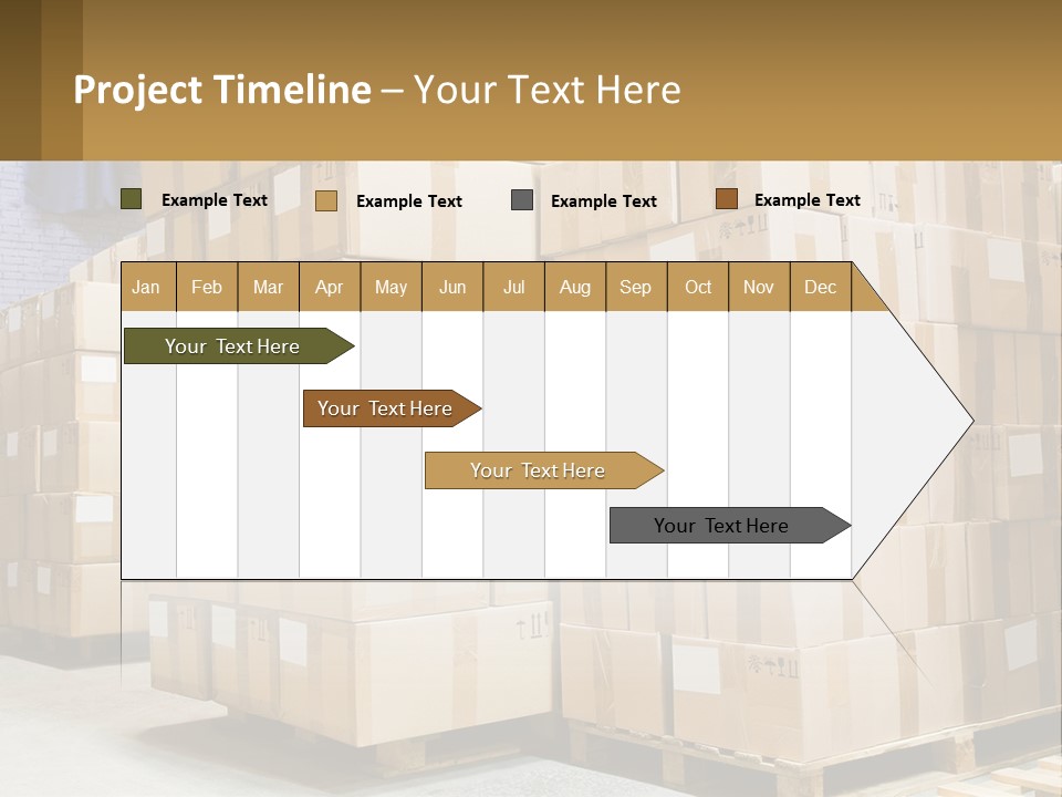 Box Industry Shipping PowerPoint Template