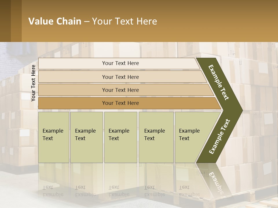 Box Industry Shipping PowerPoint Template