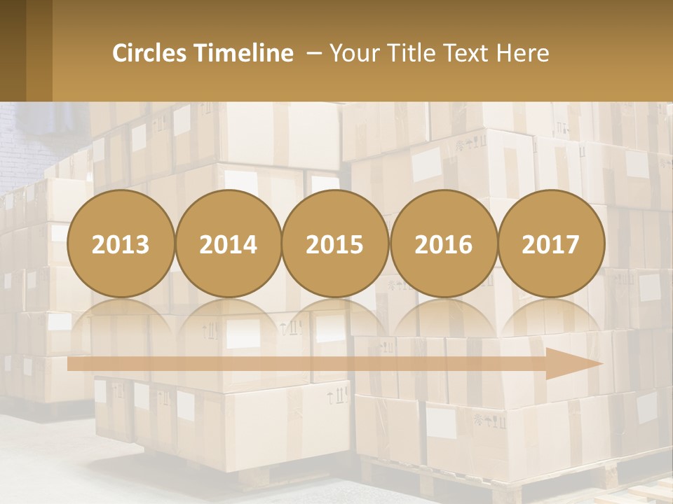 Box Industry Shipping PowerPoint Template