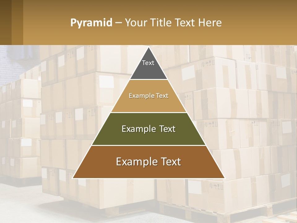 Box Industry Shipping PowerPoint Template