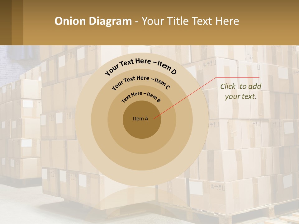 Box Industry Shipping PowerPoint Template