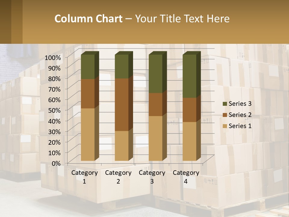 Box Industry Shipping PowerPoint Template