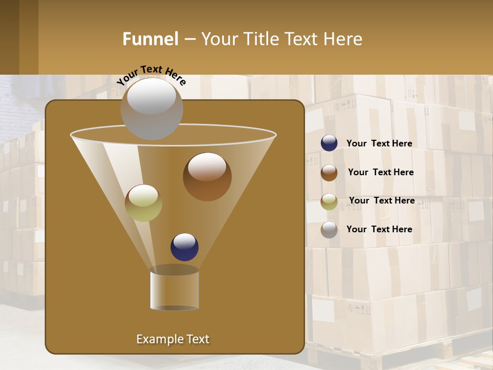 Box Industry Shipping PowerPoint Template
