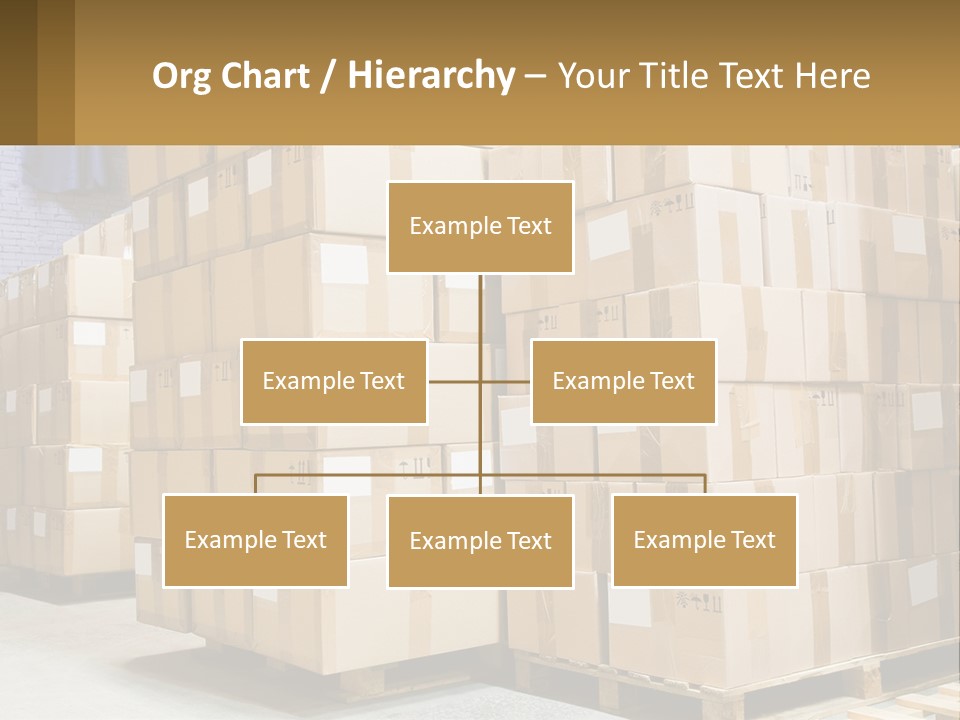 Box Industry Shipping PowerPoint Template