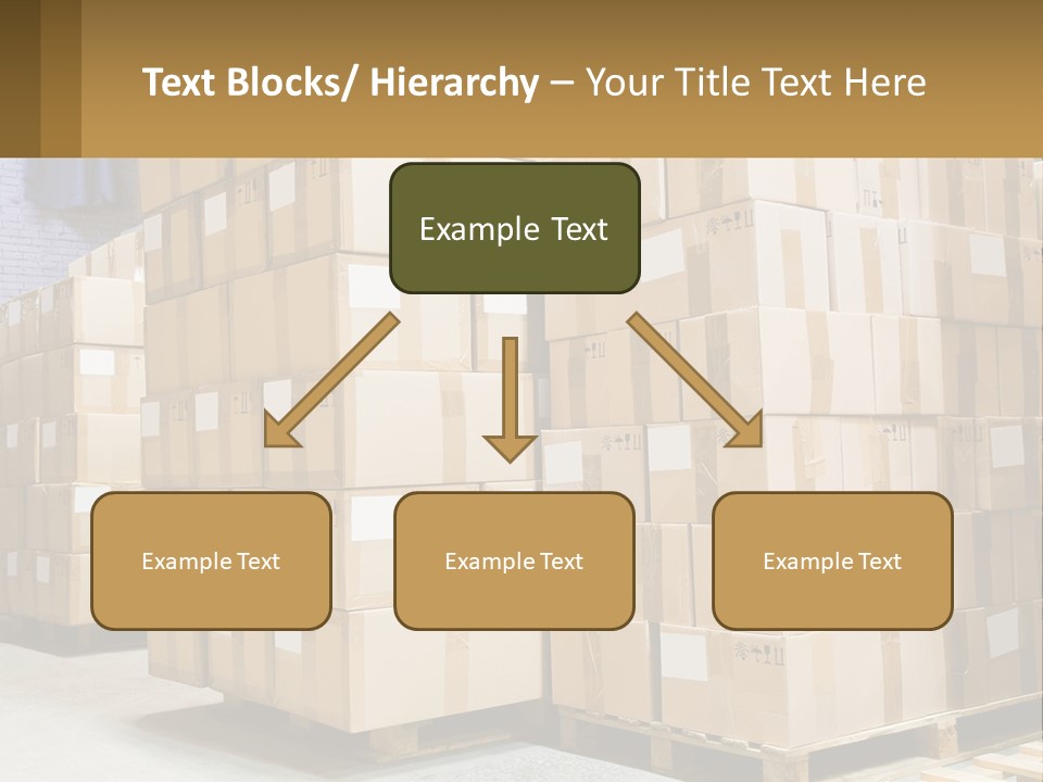 Box Industry Shipping PowerPoint Template