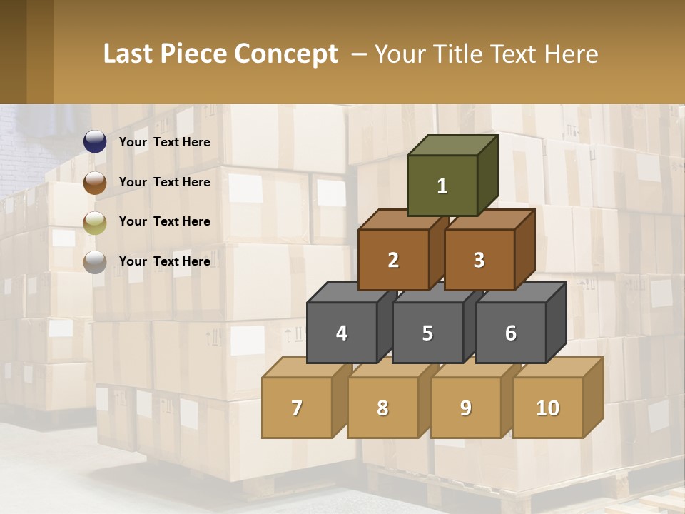 Box Industry Shipping PowerPoint Template