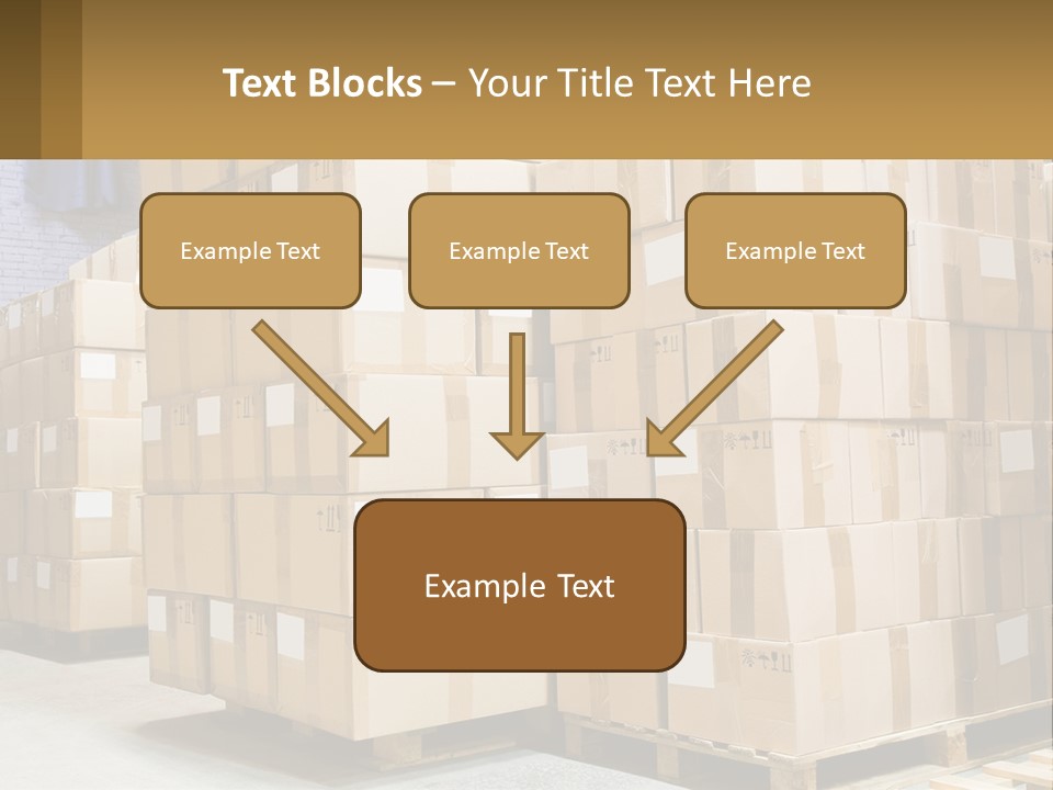 Box Industry Shipping PowerPoint Template