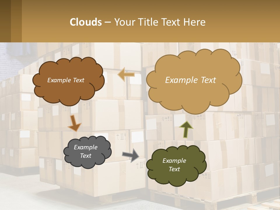Box Industry Shipping PowerPoint Template