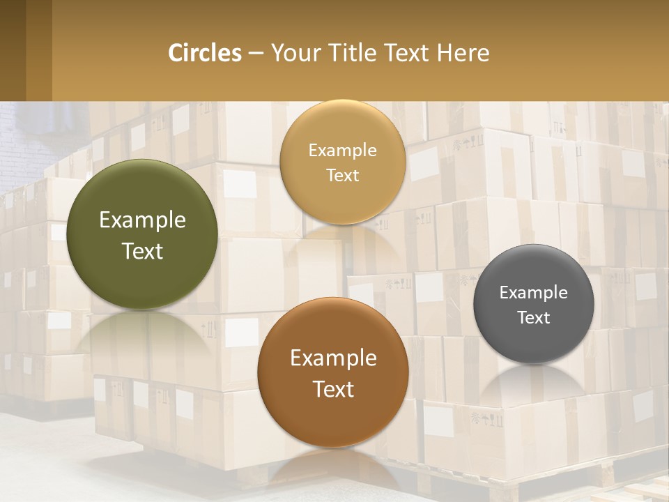 Box Industry Shipping PowerPoint Template