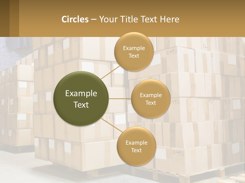 Box Industry Shipping PowerPoint Template