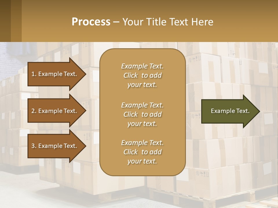 Box Industry Shipping PowerPoint Template