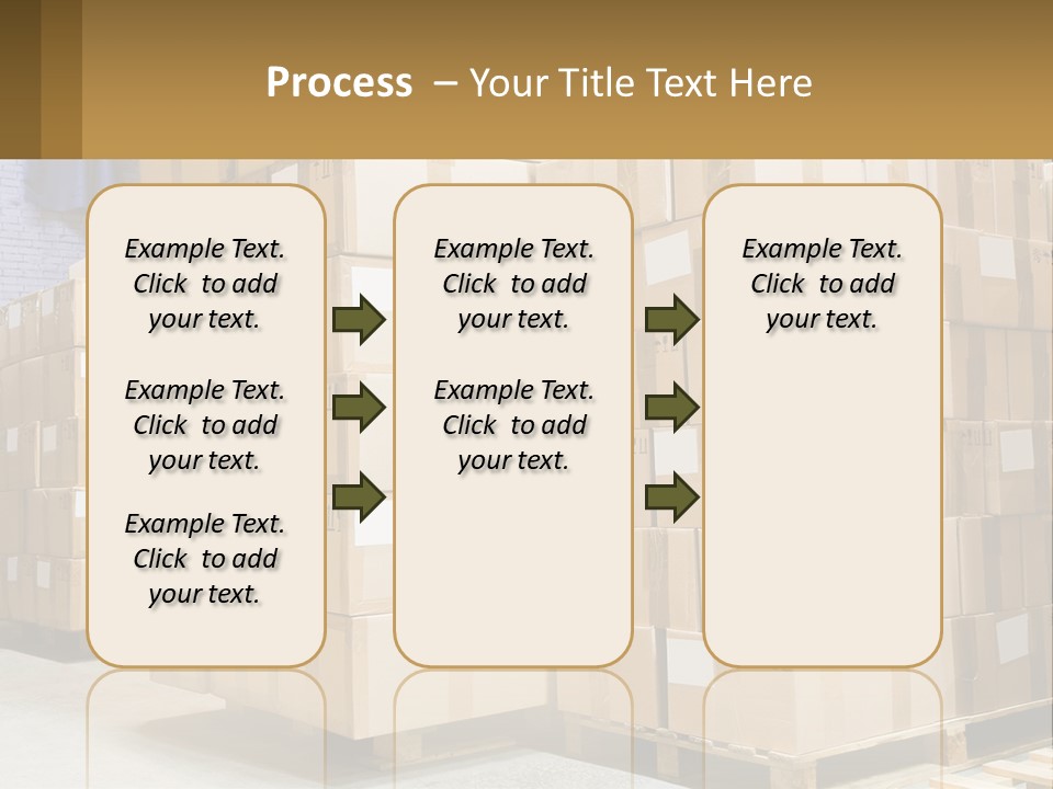 Box Industry Shipping PowerPoint Template