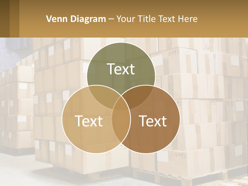 Box Industry Shipping PowerPoint Template