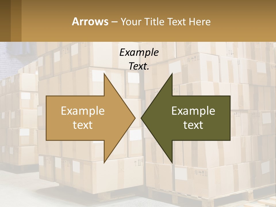 Box Industry Shipping PowerPoint Template
