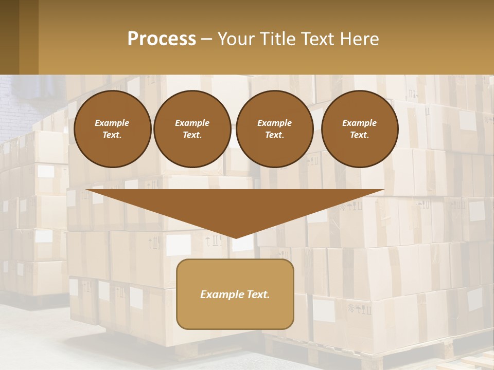 Box Industry Shipping PowerPoint Template