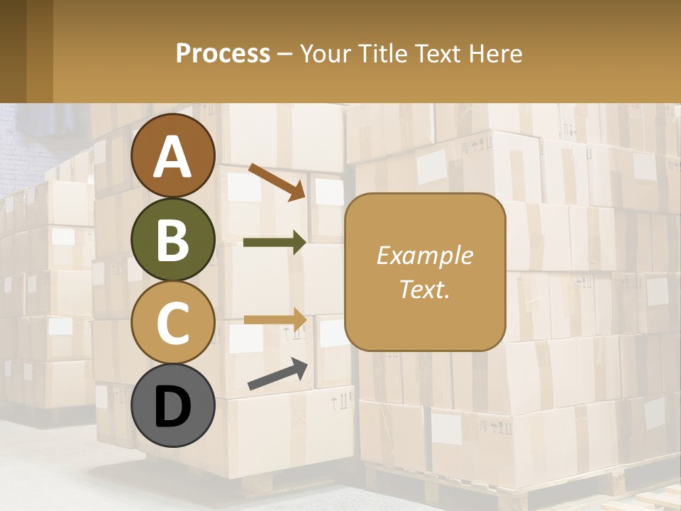 Box Industry Shipping PowerPoint Template
