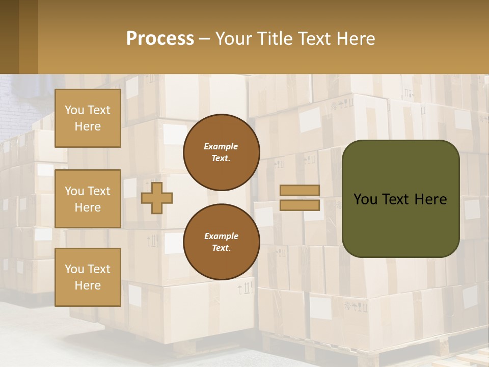Box Industry Shipping PowerPoint Template