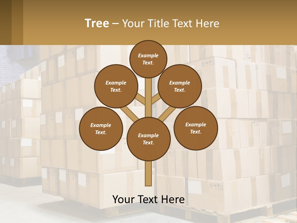 Box Industry Shipping PowerPoint Template