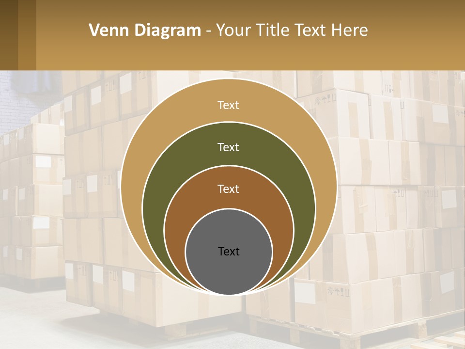 Box Industry Shipping PowerPoint Template