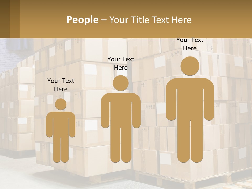 Box Industry Shipping PowerPoint Template