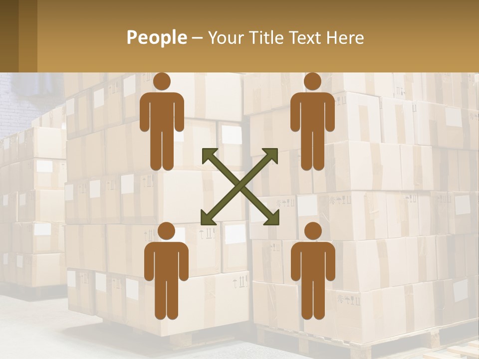 Box Industry Shipping PowerPoint Template