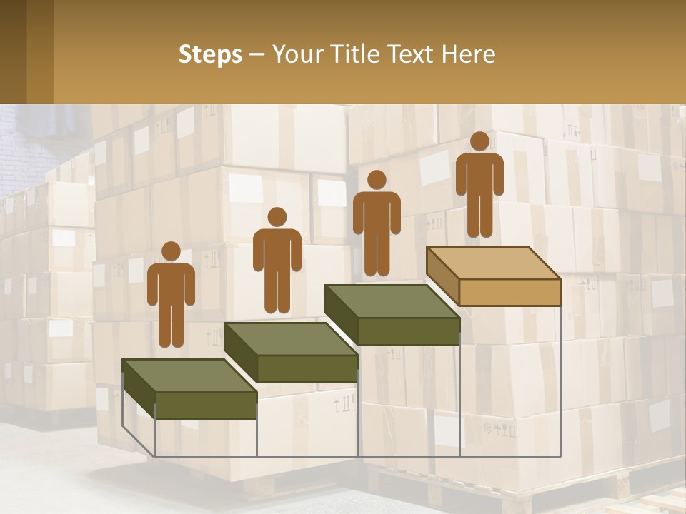 Box Industry Shipping PowerPoint Template