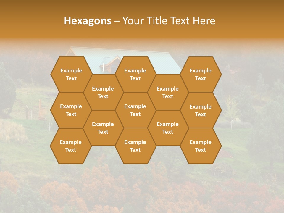 Trees Autum Colorful PowerPoint Template