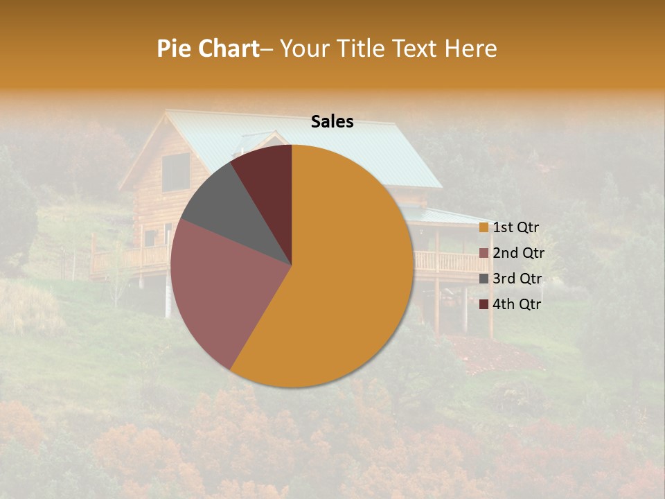 Trees Autum Colorful PowerPoint Template
