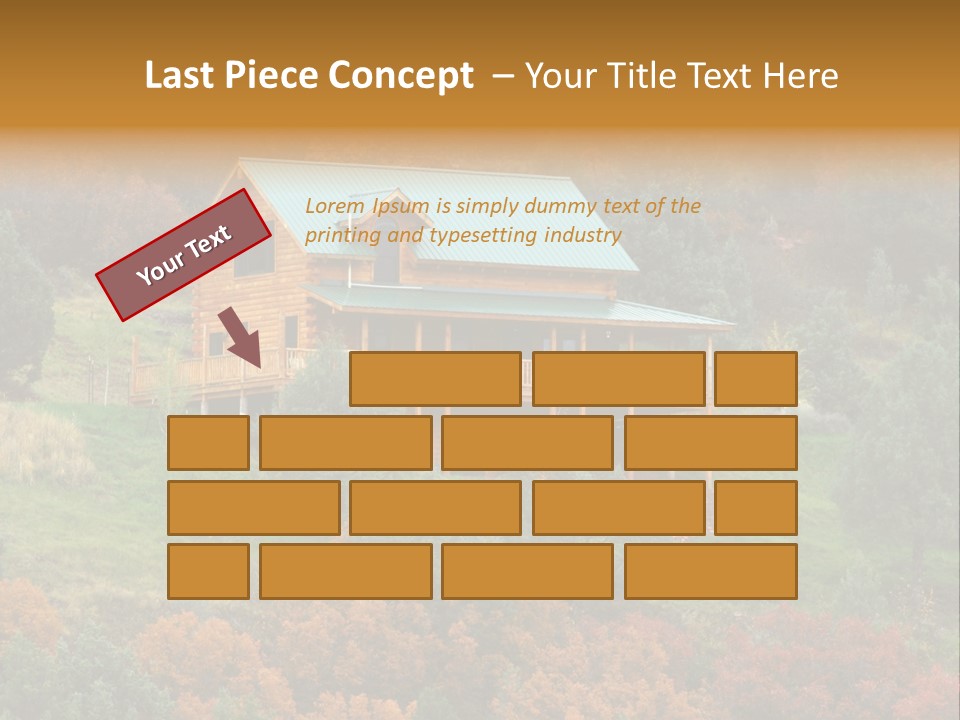 Trees Autum Colorful PowerPoint Template