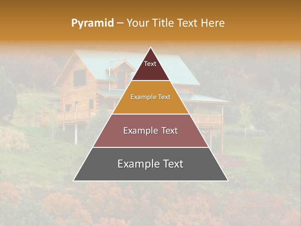 Trees Autum Colorful PowerPoint Template