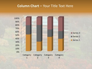Trees Autum Colorful PowerPoint Template