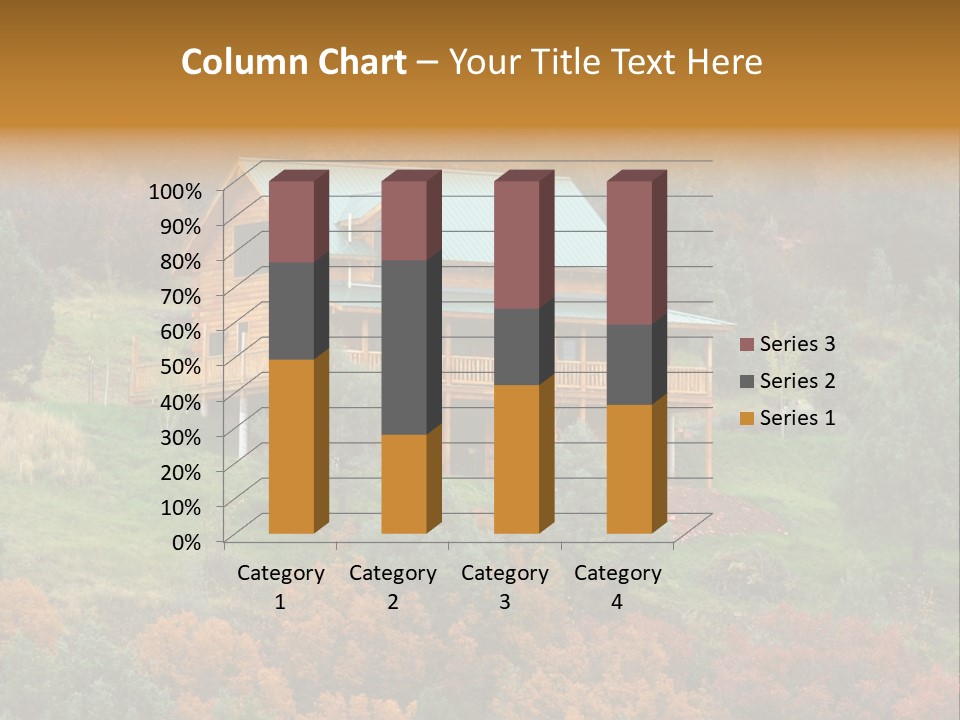Trees Autum Colorful PowerPoint Template