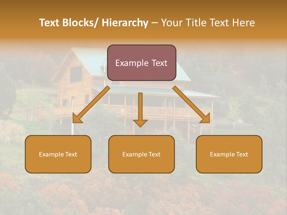Trees Autum Colorful PowerPoint Template