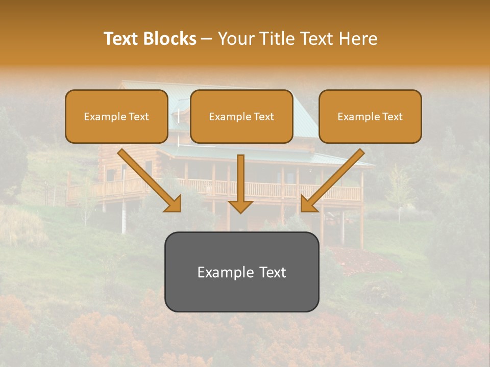 Trees Autum Colorful PowerPoint Template