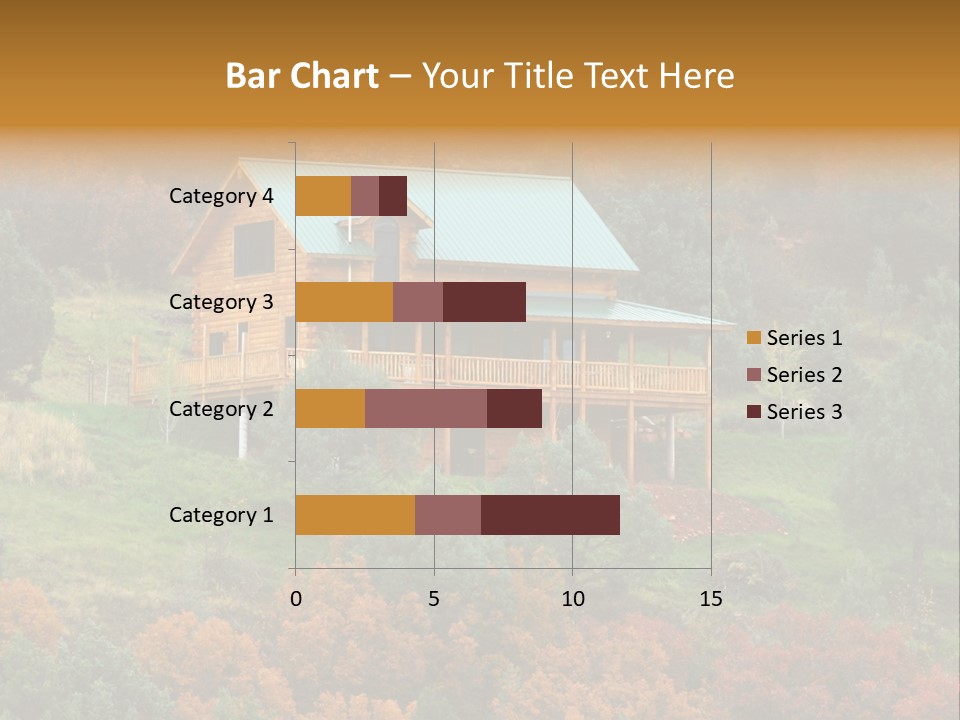 Trees Autum Colorful PowerPoint Template