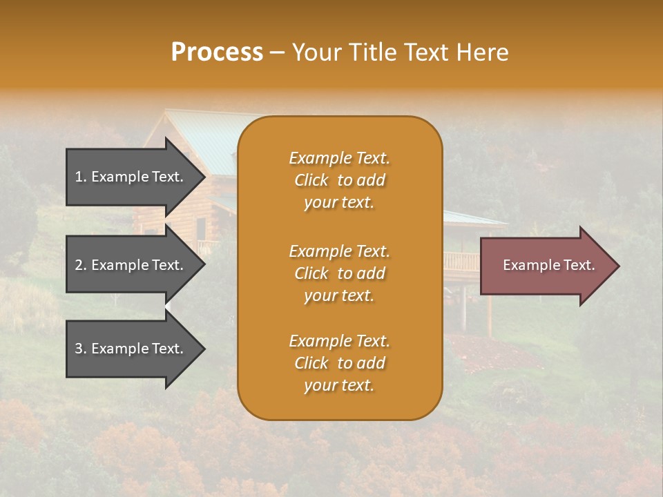 Trees Autum Colorful PowerPoint Template