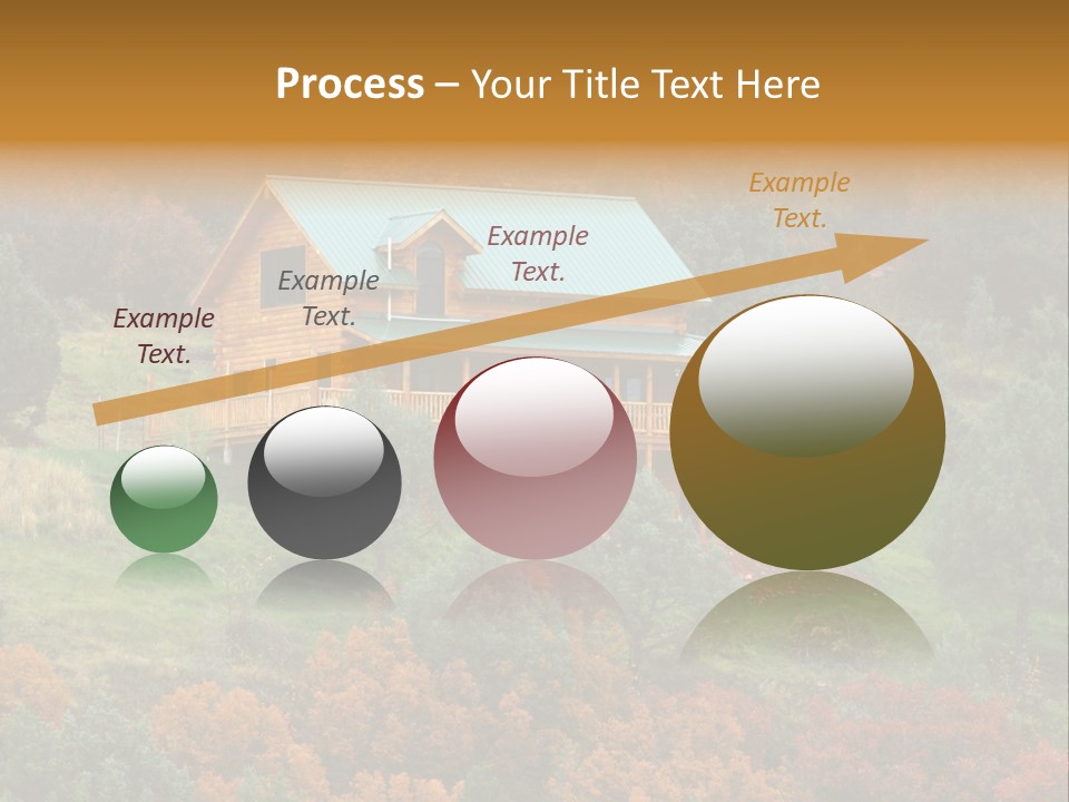 Trees Autum Colorful PowerPoint Template